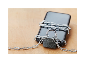 phone in chains