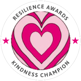 image of the kindness champion badge